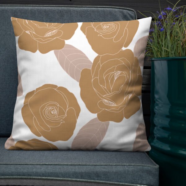 Soft Floral Premium Pillow