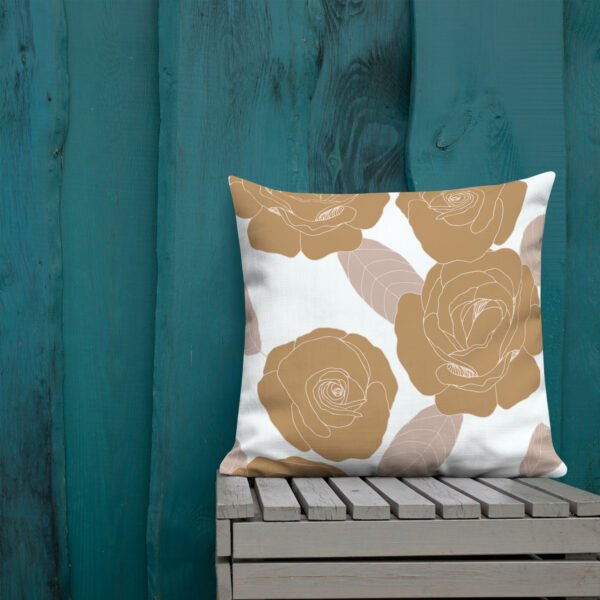 Soft Floral Premium Pillow