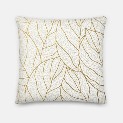 Premium Golden Leaf Pillow