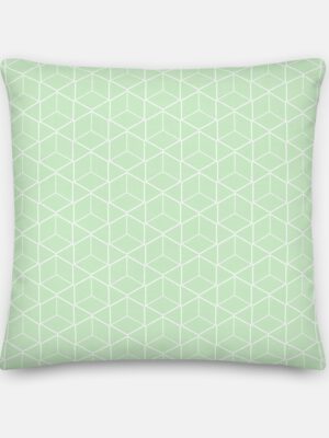 Tara Geometric Cube Pillow