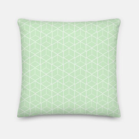 Tara Geometric Cube Pillow