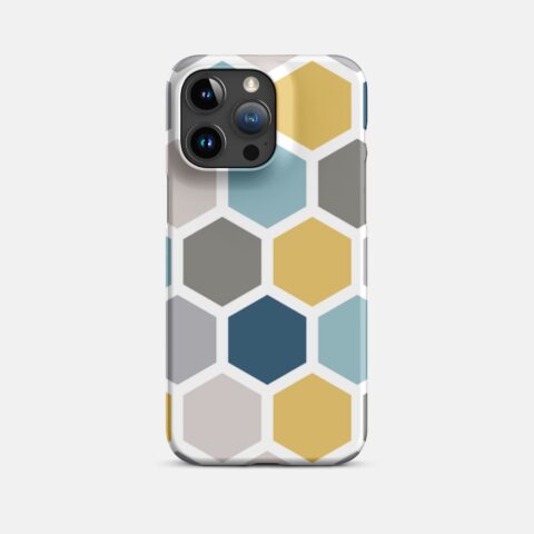 Vibrant Hexagon iPhone Case