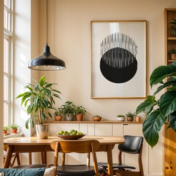 Eye of the Storm Abstract Wall Art
