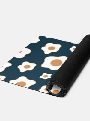 Sunny Side Up Yoga Mat Non-Slip and Cushioned