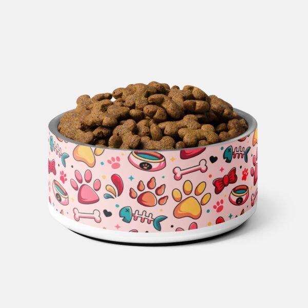 Sweet Paws and Fishbones Pet Bowl