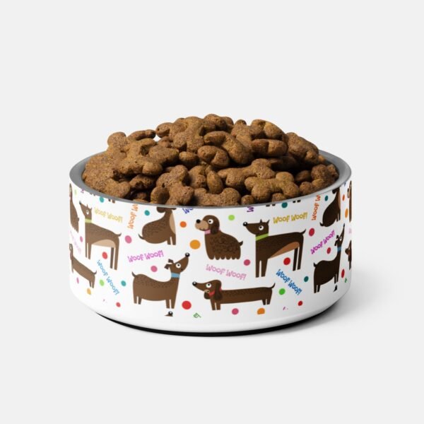 Woof Woof Pet Bowl for Happy Pets