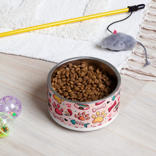 Sweet Paws and Fishbones Pet Bowl