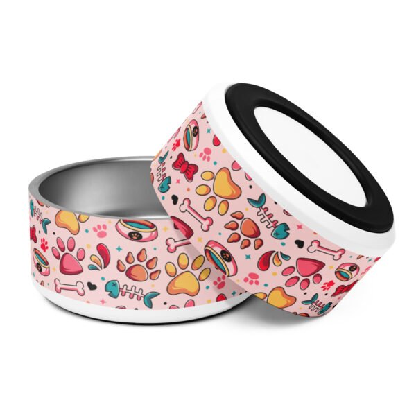Sweet Paws and Fishbones Pet Bowl