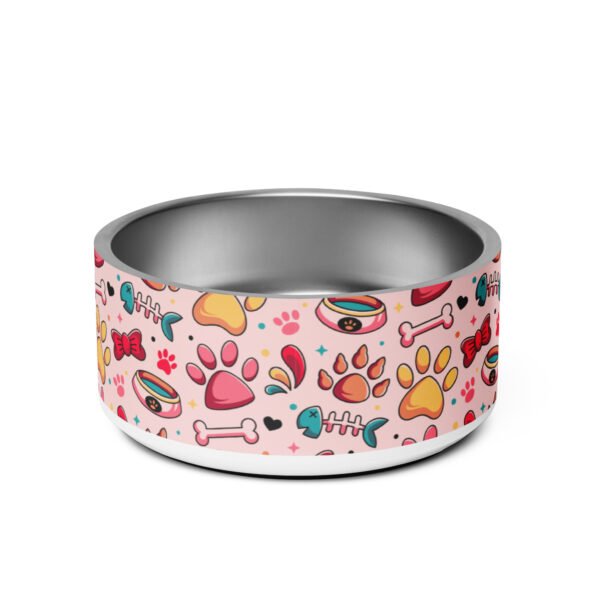 Sweet Paws and Fishbones Pet Bowl