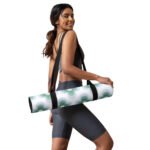 Retro Bloom Yoga Mat Non-Slip and Eco-Friendly