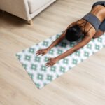 Retro Bloom Yoga Mat Non-Slip and Eco-Friendly