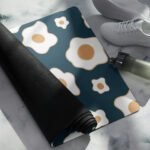 Sunny Side Up Yoga Mat Non-Slip and Cushioned