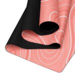 Line Art Yoga Mat Stylish and Functional Comfort