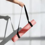 Line Art Yoga Mat Stylish and Functional Comfort