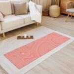 Line Art Yoga Mat Stylish and Functional Comfort