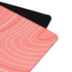 Line Art Yoga Mat Stylish and Functional Comfort