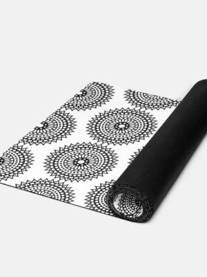 Artistic Mandala Yoga Mat Non-Slip and Cushioned