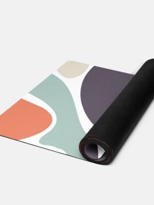 Pastel Flow Yoga Mat Soft and Comfort