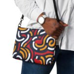 Multicolor Curve Crossbody Sling Bag
