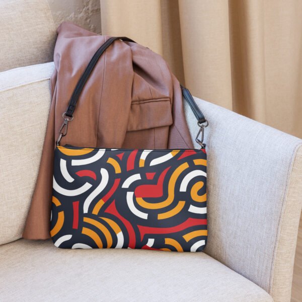 Multicolor Curve Crossbody Sling Bag
