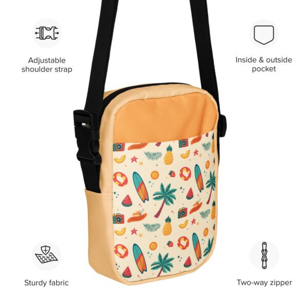 Summer Fun Crossbody Utility Bag Compact and Convenient