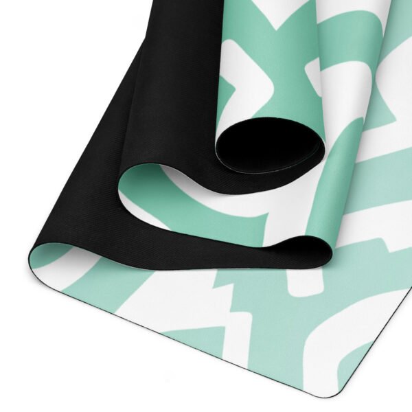 Geometric Maze Yoga Mat Non-Slip and Cushioned