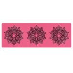 Pink Mandala Power Yoga Mat Comfort & Style