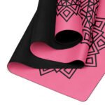 Pink Mandala Power Yoga Mat Comfort & Style