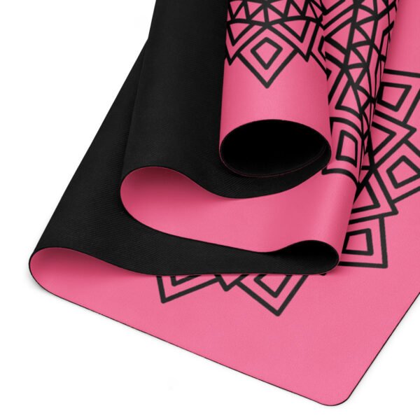 Pink Mandala Power Yoga Mat Comfort & Style