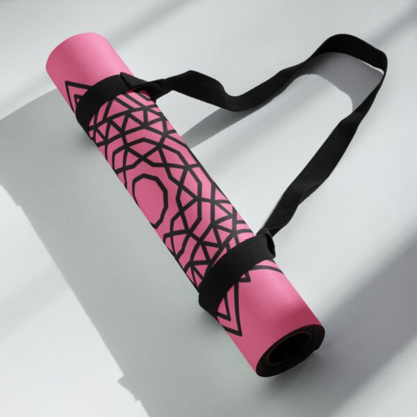Pink Mandala Power Yoga Mat Comfort & Style