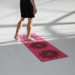 Pink Mandala Power Yoga Mat Comfort & Style