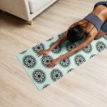 Pastel Mandala Yoga Mat Premium Grip