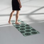 Pastel Mandala Yoga Mat Premium Grip
