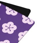 Purple Blossom Yoga Mat Comfort and Style