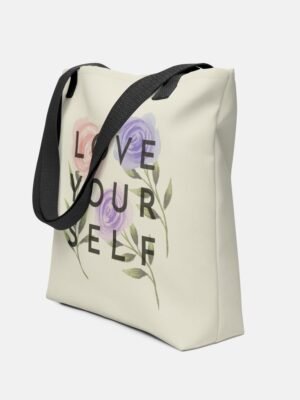 Bloom and Love Yourself Tote Bag