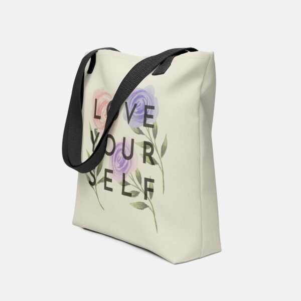 Bloom and Love Yourself Tote Bag