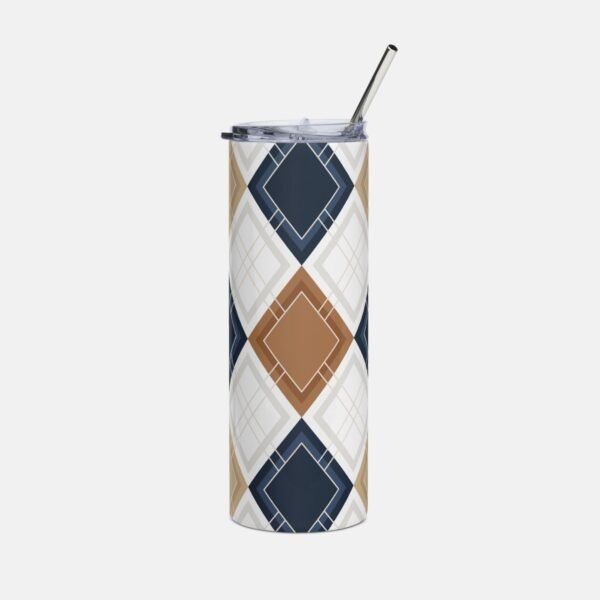 Geometric Diamond Tumbler