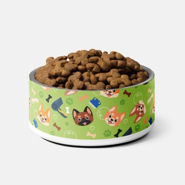 Happy Groomed Dogs Pet Bowl