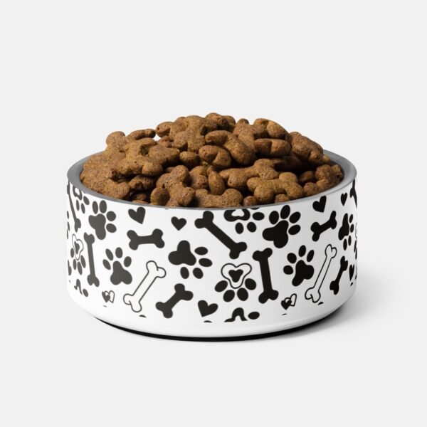 Paw Heart Bone Pet Bowl