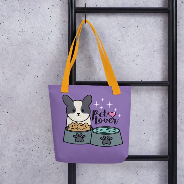 Happy Pet Lover Tote Bag