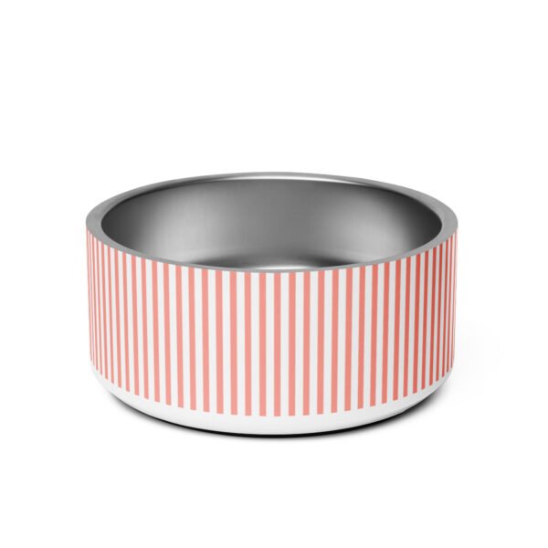 Candy Stripe Pet Bowl