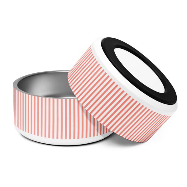 Candy Stripe Pet Bowl