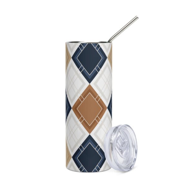 Geometric Diamond Tumbler