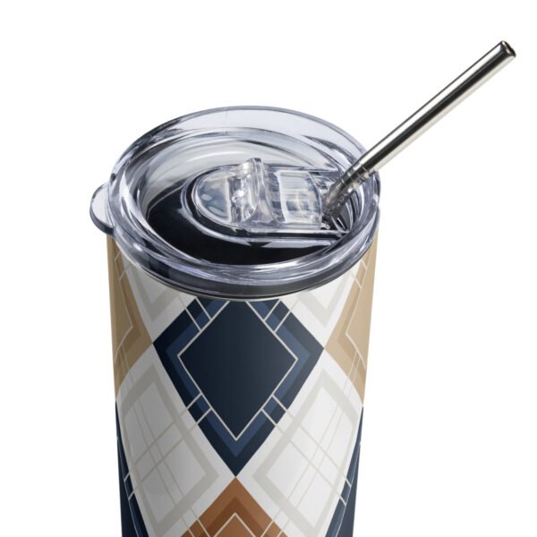 Geometric Diamond Tumbler