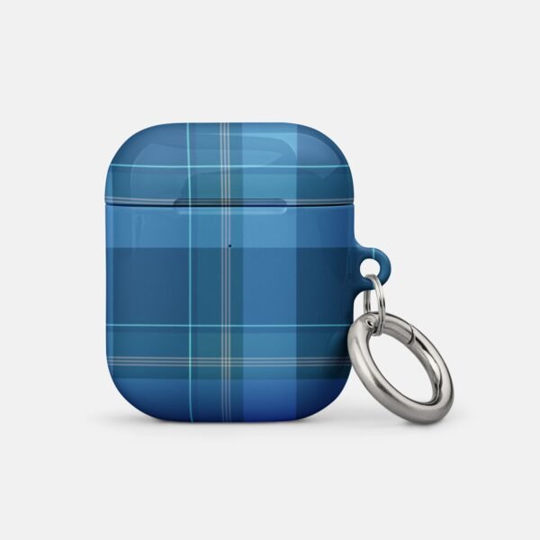 Classic Blue Plaid Case for AirPods®