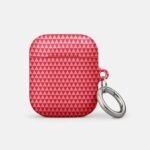 Red Geometric Triangle Case for AirPods®