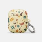 Retro Music Pattern Case for AirPods®