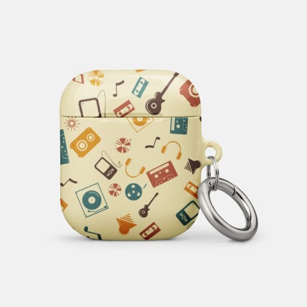 Retro Music Pattern Case for AirPods®