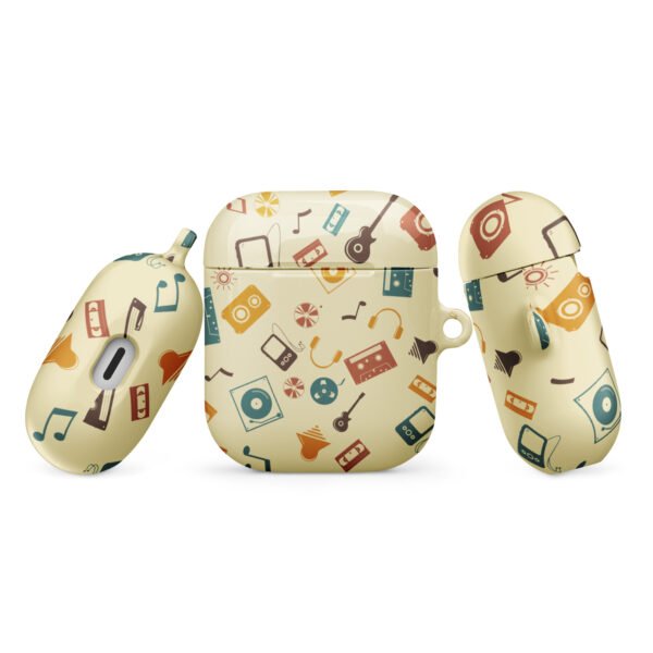 Retro Music Pattern Case for AirPods®