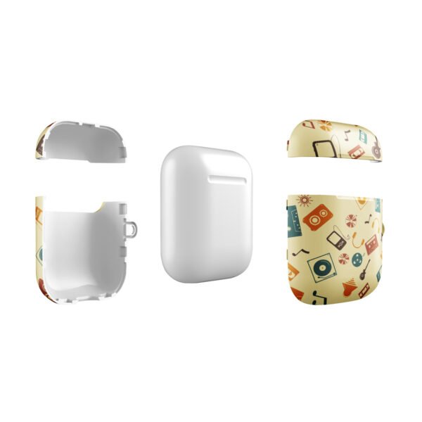 Retro Music Pattern Case for AirPods®